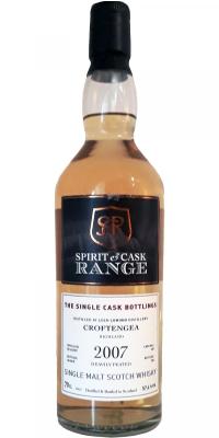 Croftengea 2007 Wx Spirit & Cask Range Heavily Peated #404 57.4% 700ml