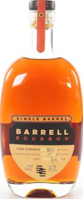 Barrell Bourbon 8yo Single Barrel 9E64 58.75% 750ml