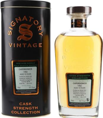 Caperdonich 1992 SV Cask Strength Collection #46239 57.1% 700ml