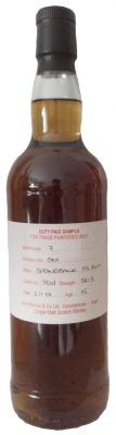Springbank 2001 Duty Paid Sample For Trade Purposes Only Fresh Sherry Butt Rotation 561 50.3% 700ml