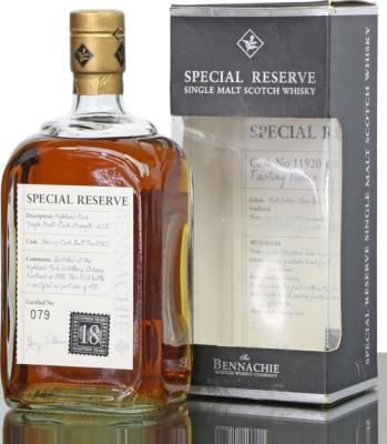 Highland Park 1988 Ben Special Reserve Sherry Butt #11920 60.2% 700ml