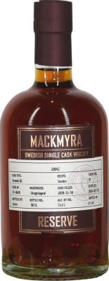 Mackmyra 2020 Reserve Anne 56.8% 500ml