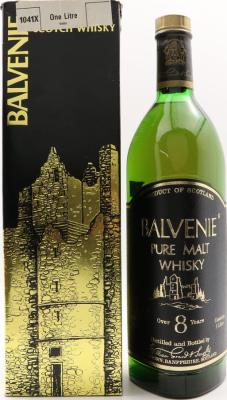 Balvenie 8yo Pure Malt Whisky 43% 1000ml