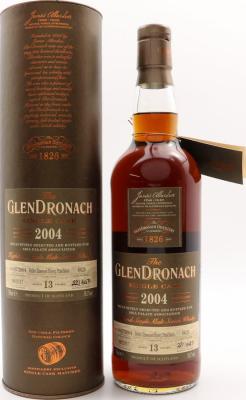 Glendronach 2004 Single Cask Pedro Ximenez Sherry Puncheon #6628 Asia Palate Association 58.1% 700ml