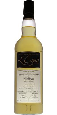 Ardmore 2003 WRh L'Esprit Single Cask Collection Refill Bourbon Barrel 6487 46% 700ml