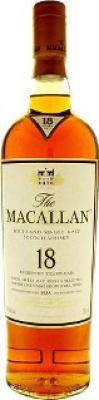 Macallan 18yo Sherry Cask 43% 750ml