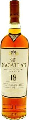 Macallan 18yo Sherry Cask 43% 750ml