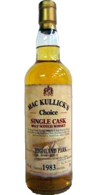 Highland Park 1983 McC Mac Kullick's Choice Single Cask #1537 43% 700ml