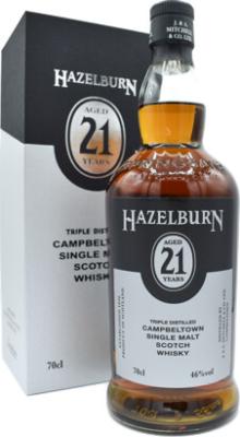 Hazelburn 21yo Springbank 2022 Release 46% 700ml