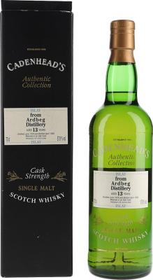 Ardbeg 1978 CA Authentic Collection Oak Cask 57.8% 700ml