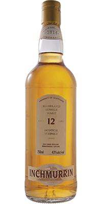 Inchmurrin 12yo Highland Single Malt 43% 750ml