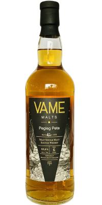 Bunnahabhain 2016 VAME Pegleg Pete 1st Fill Rum Quarter Cask 60.6% 700ml