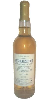 Bruichladdich 2003 Private Bottling #1162 Sweden 59.5% 700ml