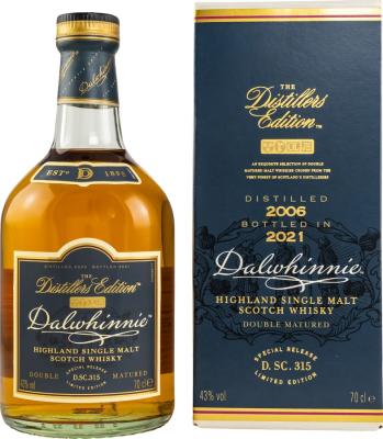 Dalwhinnie 2006 Oloroso Sherry Cask Finish 43% 700ml