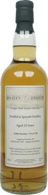 Speyside Distillery 1997 WhB #641 49.9% 700ml