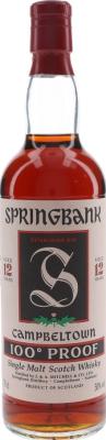 Springbank 100 Proof Green Thistle 50% 700ml