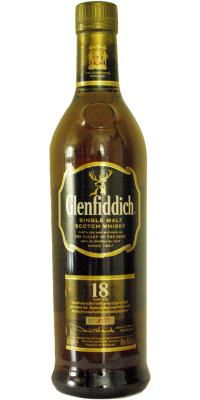 Glenfiddich 18yo Matured In Small Batches Oloroso Sherry & Bourbon Casks 40% 700ml