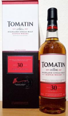 Tomatin 30yo American and European Oak Casks 46% 700ml