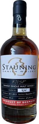 Stauning 2011-2013 Kjesp Ex-Cherry Wine Casks 47.4% 500ml