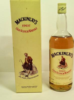 Mackinlay's Finest Old Scotch Whisky 43% 1000ml