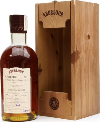 Aberlour 1989 Warehouse #1 Single Cask Selection #6524 58.7% 700ml