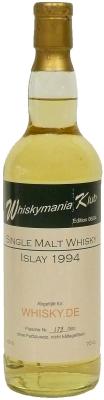 Whiskymania Klub 1994 Islay Wm.de Edition 06/04 43% 700ml