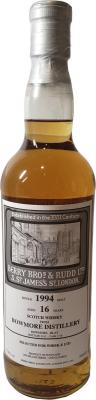 Bowmore 1994 BR #1716 for Whisk-e Ltd 53.6% 700ml