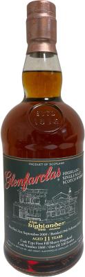 Glenfarclas 2009 First Fill Sherry Hogshead #1860 Highlander Inn Chichibu 59.3% 700ml