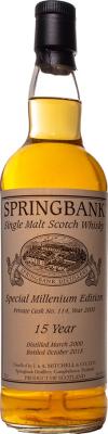 Springbank 2000 Private Bottling #114 48.4% 700ml