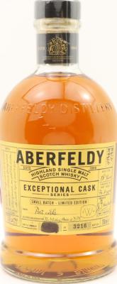 Aberfeldy 18yo Exceptional Cask Series Finished in Port Casks Batch AB 2599 43% 750ml