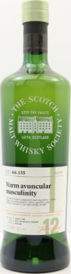 Ardmore 2006 SMWS 66.135 Warm avuncular masculinity Refill Ex-Bourbon Hogshead 59.3% 700ml