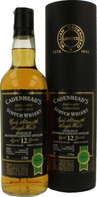 Miltonduff 1994 CA Authentic Collection 12yo Bourbon Hogshead 57.3% 700ml