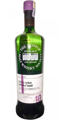 Glenburgie 2007 SMWS 71.47 Citric spicy whisky lassi Refill Barrel 60.5% 700ml