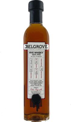 Belgrove Rye Whisky Pinot Noir 60% 500ml