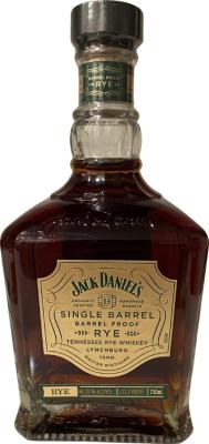 Jack Daniel's Single Barrel Barrel Proof Rye 66.35% 750ml
