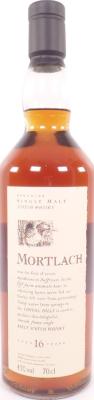 Mortlach 16yo Flora & Fauna 43% 700ml