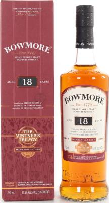 Bowmore 18yo Manzanilla Cask 52.5% 750ml