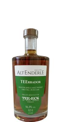 aged Enderle TEErrador Bourbon + Rum Cask Finish TEE-ECK Eisenach 56.3% 500ml