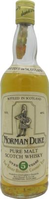 Norman Duke 5yo Pure Malt Scotch Whisky B.S.H. S.A 40% 700ml