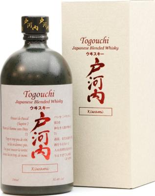 Togouchi Kiwami Japanese Blended Whisky 40% 700ml