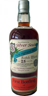 Glenury Royal 1976 SS 1st Bottling Silver Seal 50% 700ml