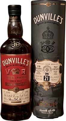 Dunville's 21yo Very Rare Single Malt Palo Cortado Sherry Finish 53.2% 700ml