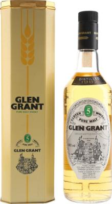 Glen Grant 1982 Seagram Italia import 5yo 40% 750ml