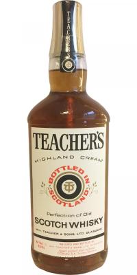 Teacher's Highland Cream Comag S.A Troinex Geneve 43% 700ml