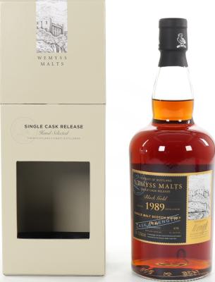 Bowmore 1989 Wy Black Gold Sherry Hogshead Wemyss Cask Club 50% 700ml