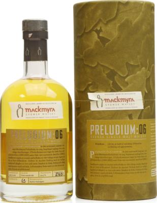 Mackmyra Preludium: 06 Fresh Swedish Smoke 50.5% 500ml