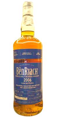 BenRiach 2006 Marsala Wine Hogshead #4158 Liquor Mountain 54.1% 700ml