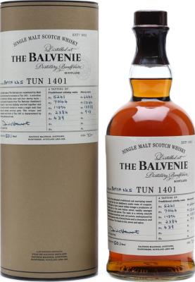 Balvenie Tun 1401 Batch #5 see note 50.1% 700ml