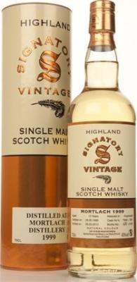 Mortlach 1999 SV Vintage Collection 7900 + 01 43% 700ml