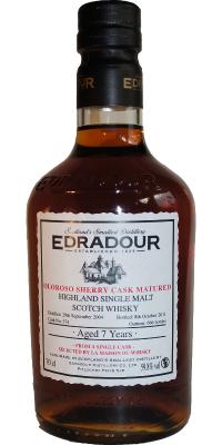 Edradour 2004 Oloroso Sherry Cask Matured #374 LMDW 59.8% 700ml